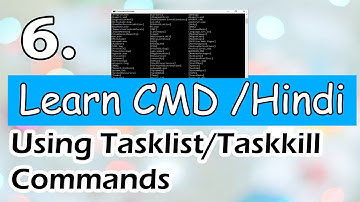 CMD: How to Use Tasklist and Taskkill Commands in Command Prompt Part 6