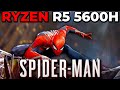 Spiderman Remastered | AMD RYZEN R5 5600H Performance | Beelink SER5 16GB Mini PC | APU Gaming Test