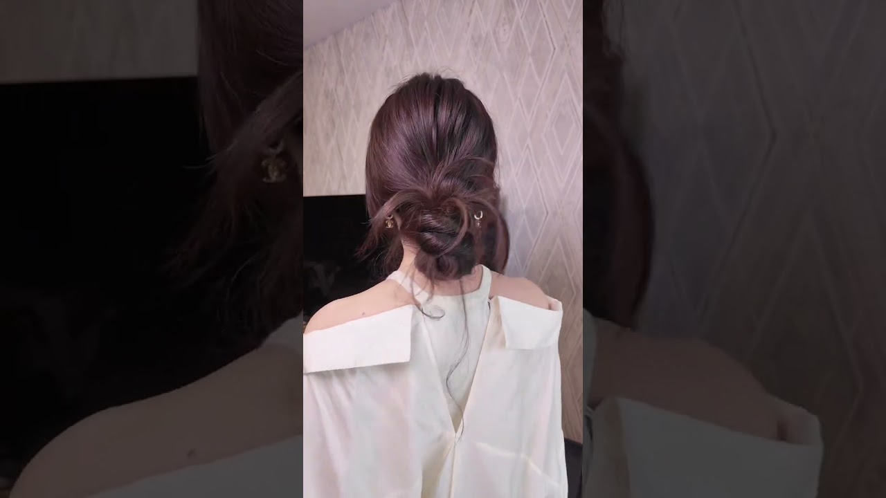 Lazy Low Ball Hairstyle: Easy and Stylish Updo for Any Occasion