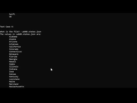 CSE 130 - Algorithm Design: Lab08 Test Cases