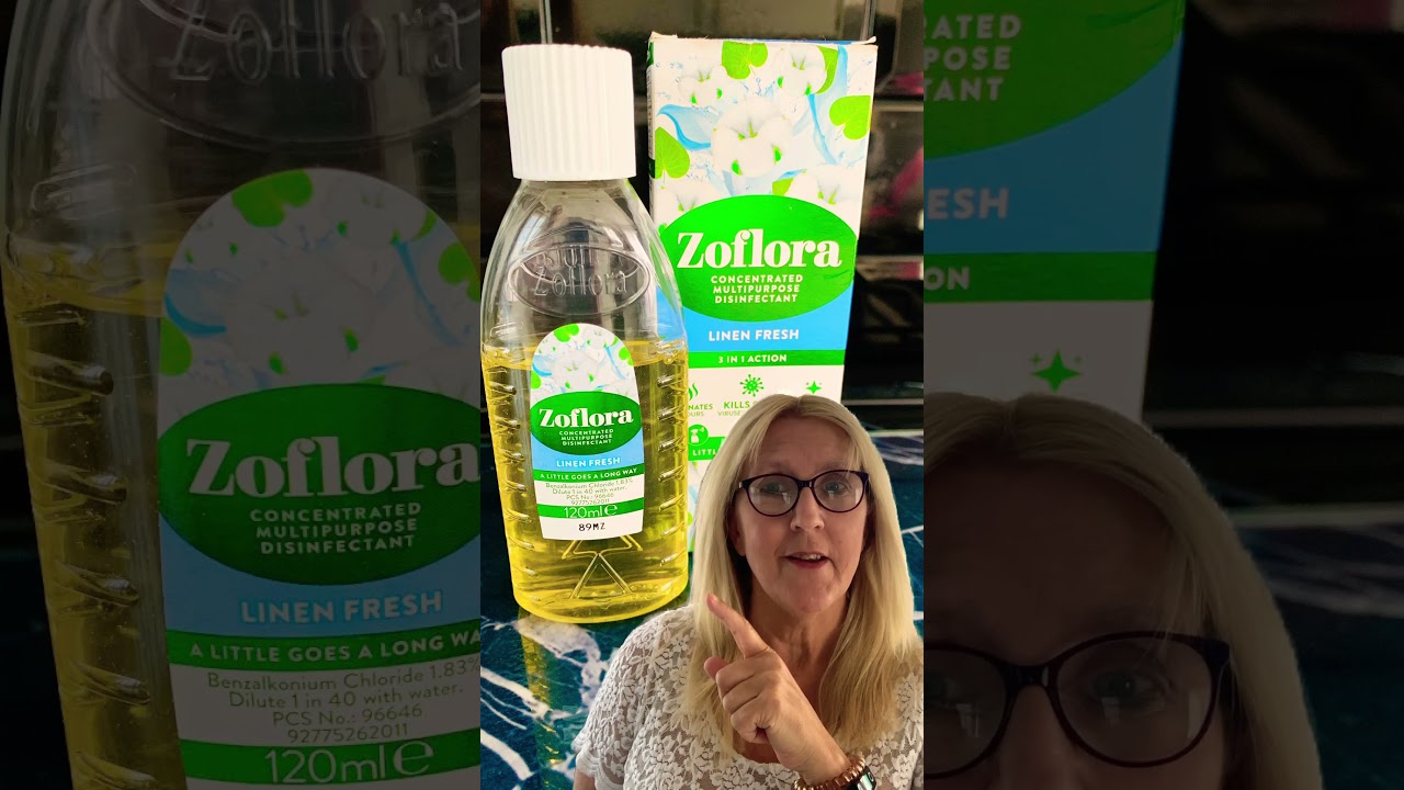 Cleaning Tip When Doing The Laundry / Zoflora