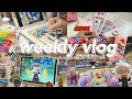Weekly vlog  stationerypal haul going out playing genshin impact drawing