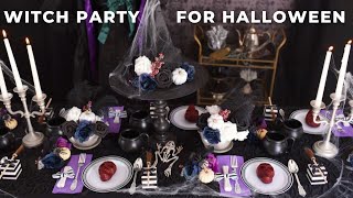 Witch Party for Halloween | Witches Tea Party You'll Love!