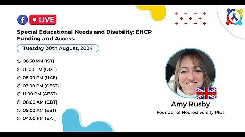 Special Educational Needs & Disability: EHCP Funding & Access | Amy Rusby