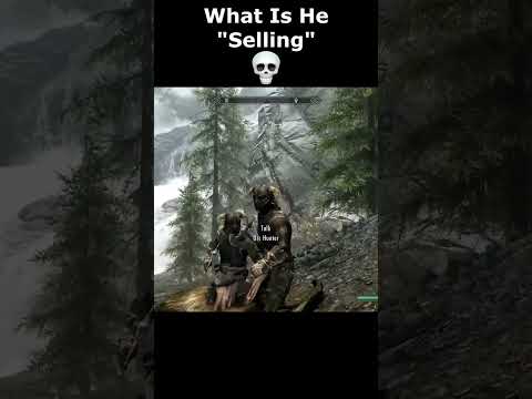 What Is He "Selling" ๐ #skyrim #skyrimanniversary #elderscrolls #shorts