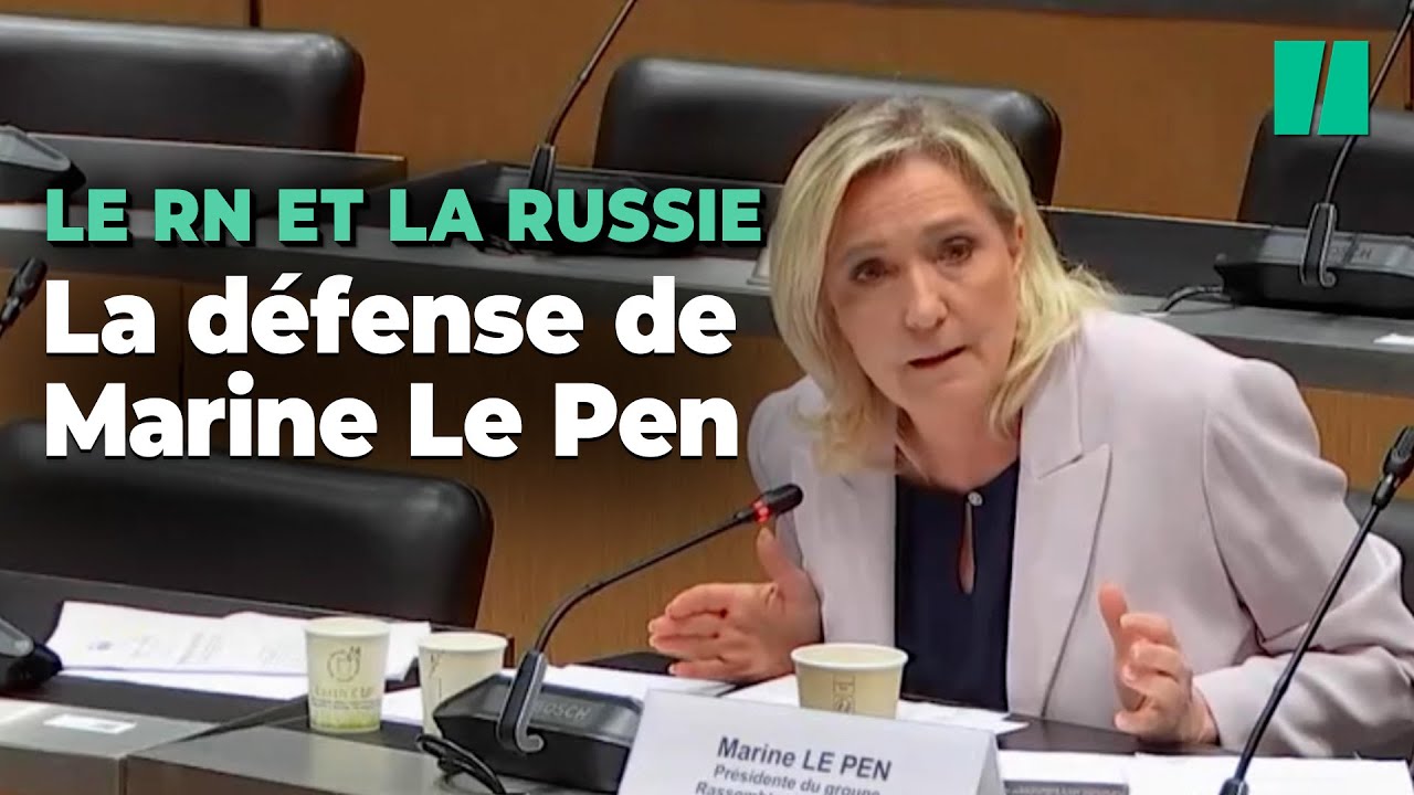 Marine Le Pen se défend sur le prêt russe du RN : « Je n’ai pas signé un prêt avec Poutine ! »