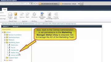 SharePoint AD Administration from BoostSolutions