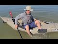 Easy way to enter and exit recreational kayaks