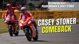 Today's MotoGP - Casey Stoner & Pecco Bagnaia Become the Center of Attention - Stoner Is Back