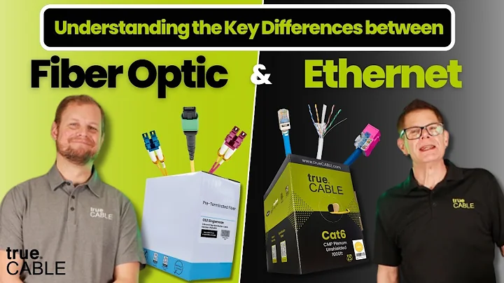 Understanding the Key Differences Between Fiber Optic & Ethernet Cable in 2024
