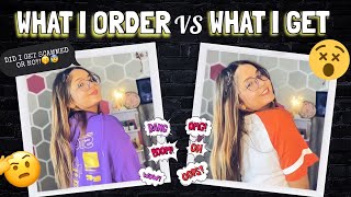 What I order VS what I got ?‍♀️ || Online Shopping from Sales on brands || Gone wrong ?