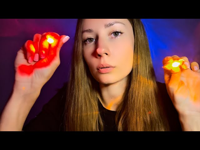 ASMR Light Triggers for Deep Sleep 😴 Visual Triggers, Follow The Light, Eye Exam