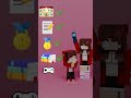 JJ Checks the List — No Game 🤔🧐 — Minecraft MAIZEN Animation #minecraft #shorts #animation