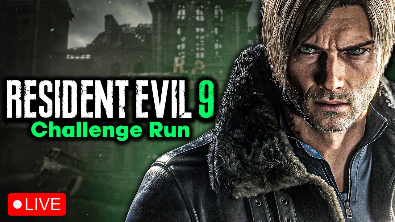 🔴 LIVE - RE9 Challenge Run