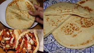 pita Bread,Shawarma Bread, Homemade Shawarma/pita Bread Recipe