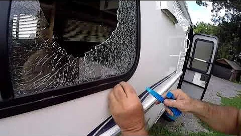 DIY: the RV window removal for a Casita Travel Trailer