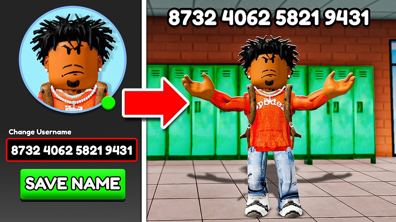 I Put My CREDIT CARD as My Username in Roblox Fight in a School..😭
