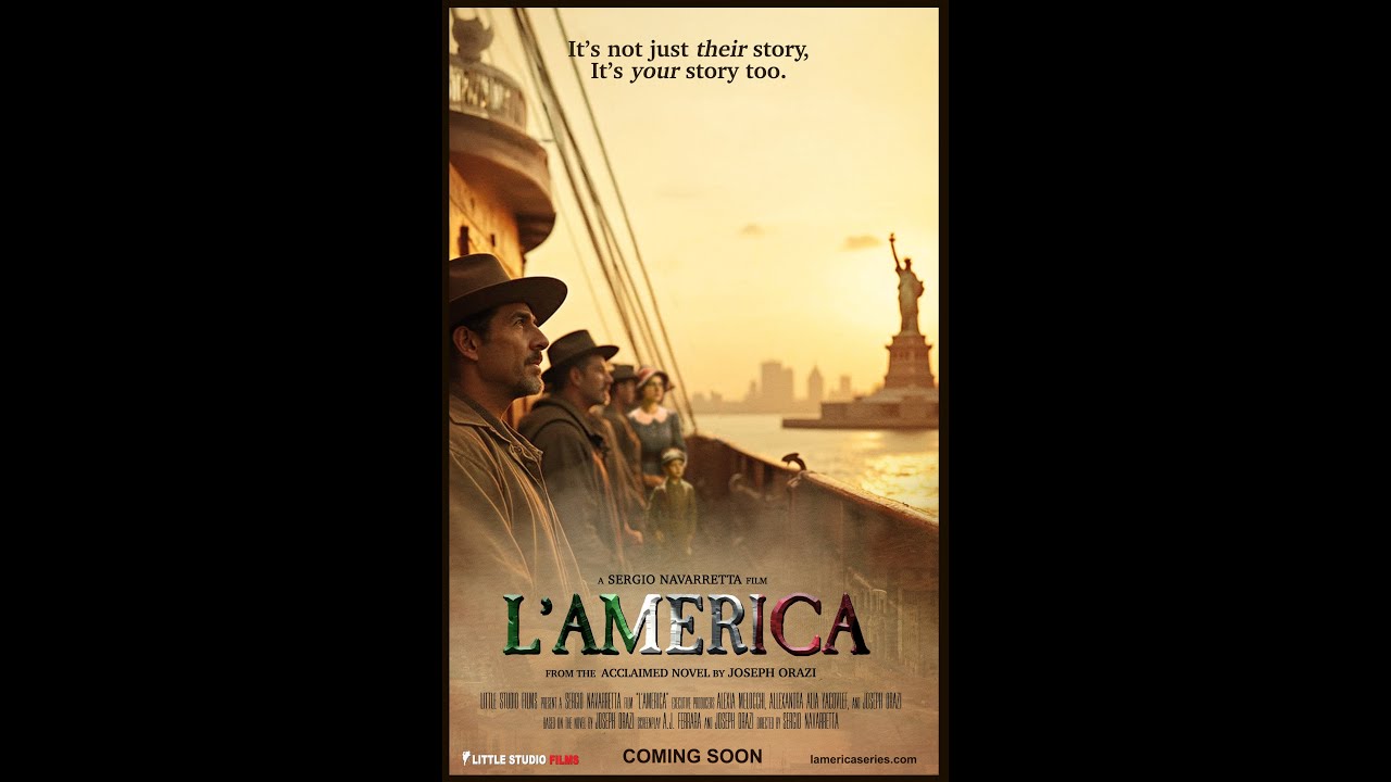 L' AMERICA- the movie- MOODTRAILER -based on the critically acclaimed novel