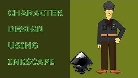Inkscape tutorial | How to do 2d character design