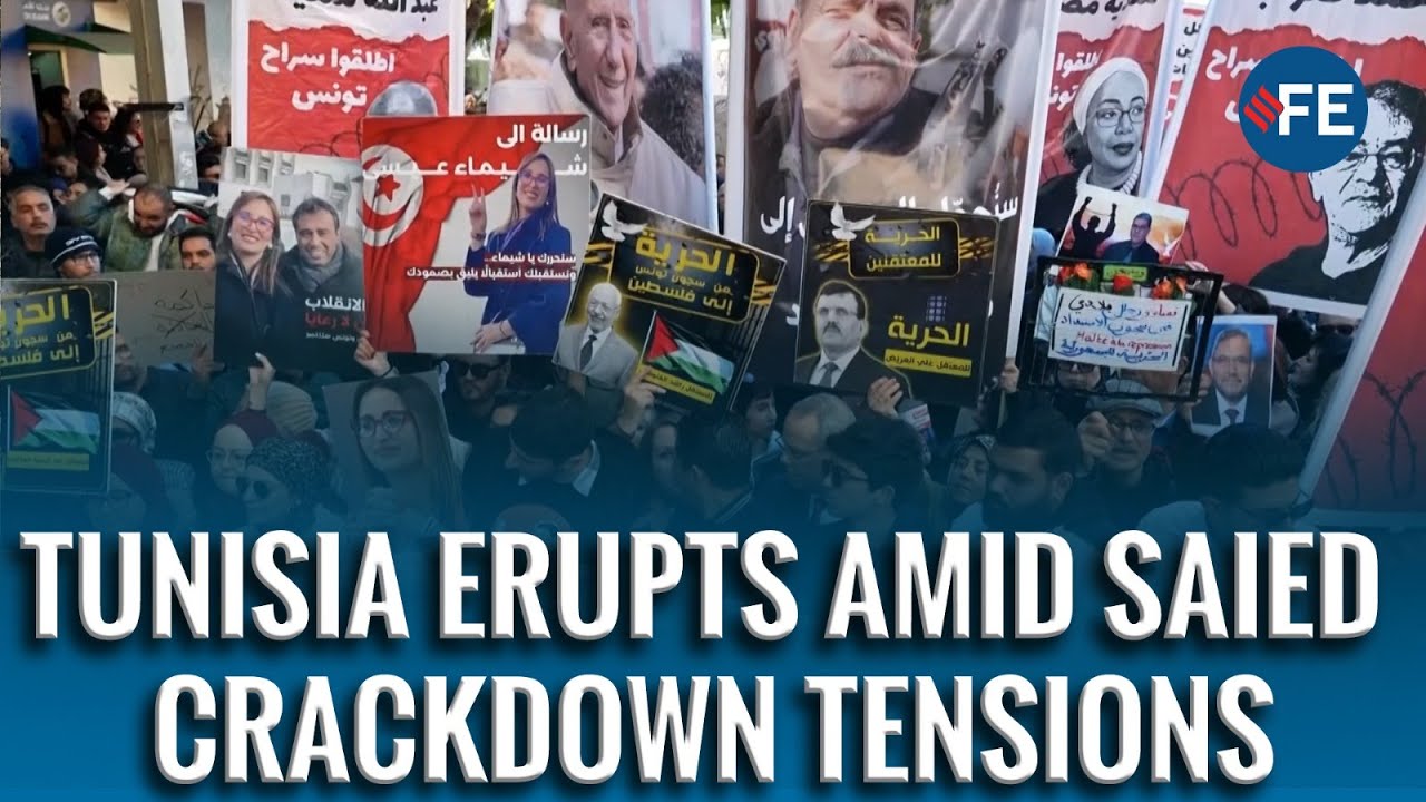 Tunisians Intensify Protests as President Saied Escalates Crackdown on Opposition Voices Nationwide