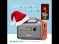 Dora wish you Merry Christmas 🎄 #Camping with #BULLBAT #portablepowerstation #outdoors #batteries