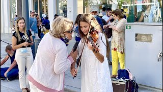 Memories - Maroon 5 - Karolina Protsenko - Violin Cover - Street Performance Resimi