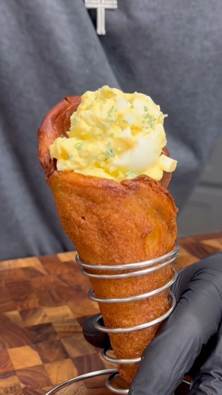Egg cone w/ @dreadyamada  #short