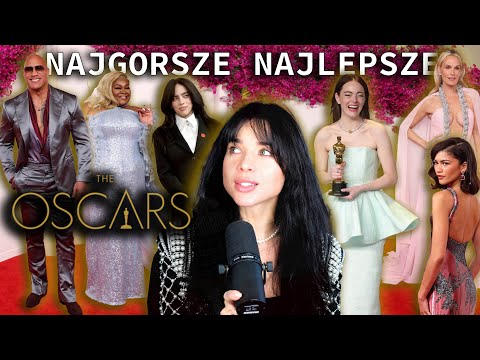 NAJGORSZE I NAJLEPSZE stylizacje - Oscary 2024 czerwony dywan