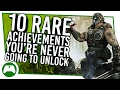 10 Rare Achievements You're Never Going To Unlock