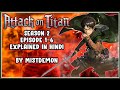 Attack on titan season 2 episode 1-6 in hindi | Explained by MistDemonᴴᴰ