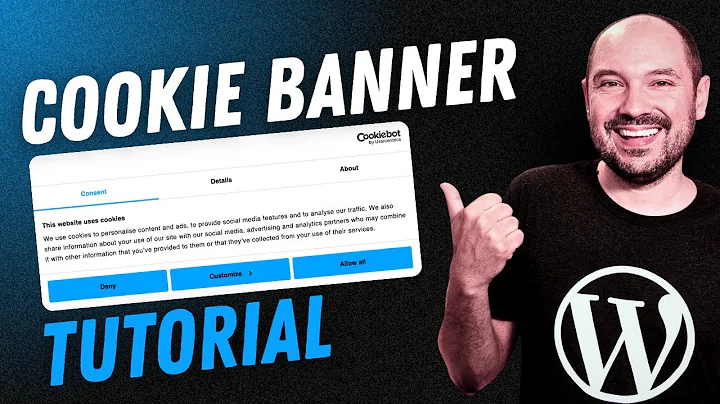 Best WordPress Cookie Banner – Cookiebot Review & Tutorial