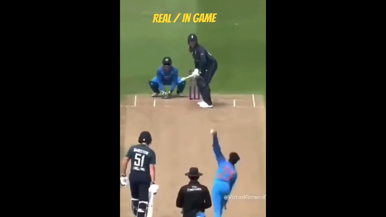 Real / In Game RealCricket24  Amazing Effort Catch - 