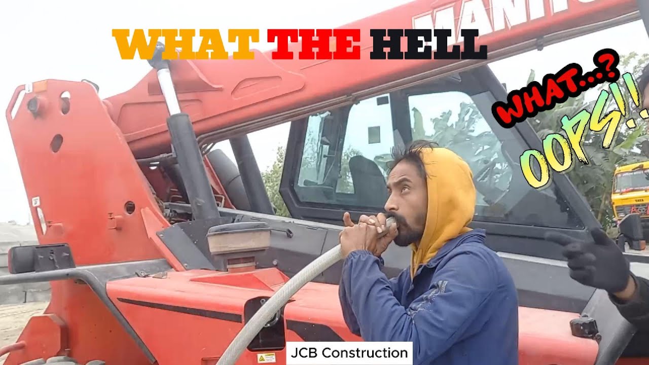 Jcb Risky Diesel Fuel at JCB in Risky Way 😱😮!! JCB | JCB Video | Dangerous ...