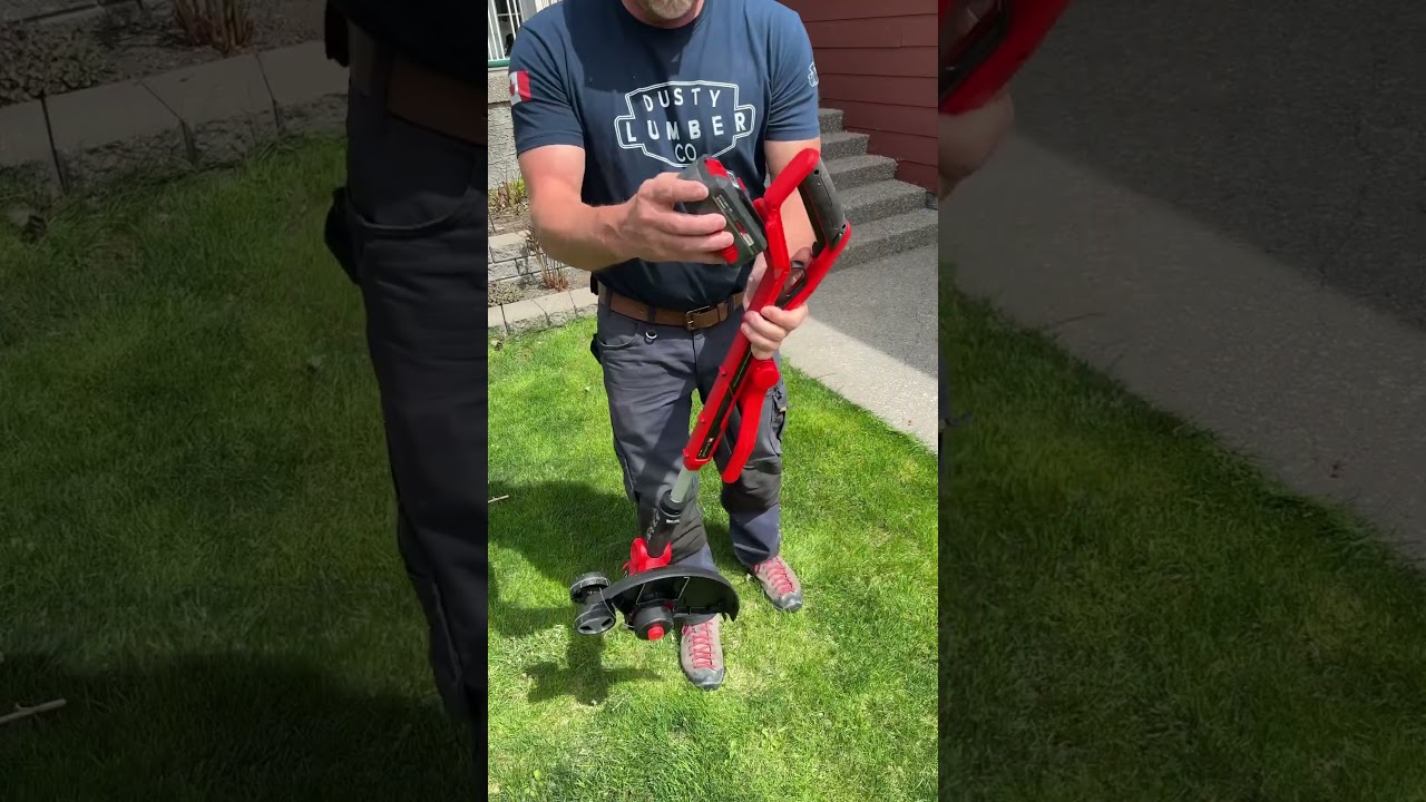 Montiramo i testiramo Einhell aku trimer GE-CT 18/30 Li-Solo! 💪🌿 #dustylumberco