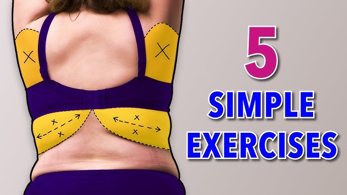 Tiana Joelle, 4 Exercises to Trim the Bra Fat 🐷 Although we can't spot  reduce our body fat and lose it specifically in certain areas, we can do  e