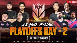 VALORANT INDIA LIVE STREAM | VCC2022  | Grand Final Playoffs Day 2 VLT vs GE