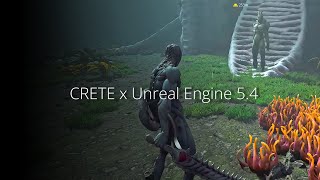 Crete X Unreal Engine 5.4 - New Lookdev And Lighting, Tesellation And Heterogeneous Volumes.