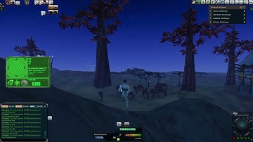 Mining run on Planet Calypso using Ziplex Z20 unamped, Entropia Universe.