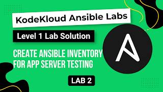 Create Ansible Inventory for App Server Testing