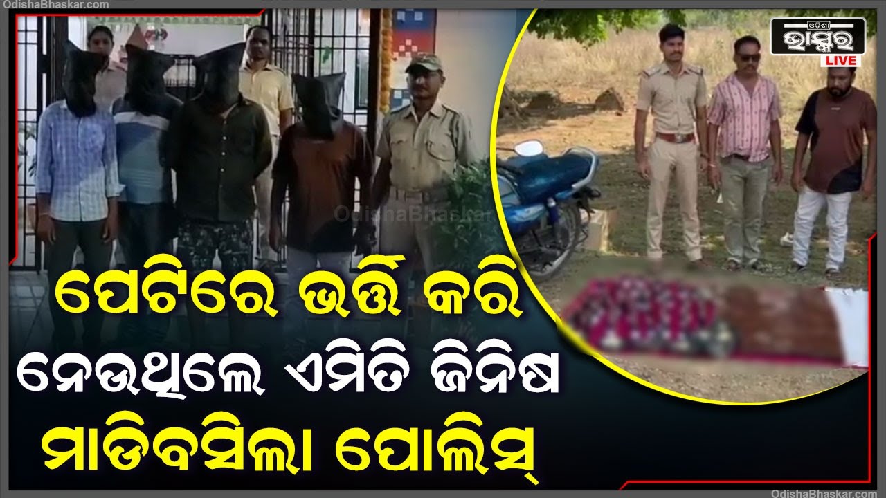 ପଦ୍ମପୁର ପୋଲିସକୁ ମିଳିଛି ବଡ଼ ସଫଳତା I ବିପୁଳ ମାତ୍ରାରେ ନିଶା ଦ୍ରବ୍ୟ ଜବତ କରି ୪ ଜଣଙ୍କୁ ଗିରଫ କଲା ପୋଲିସ