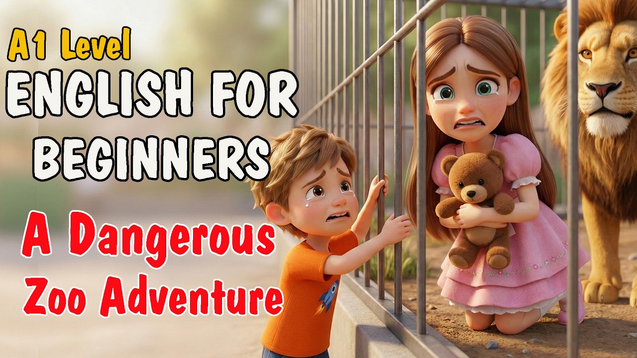 A Dangerous Zoo Adventure | SLOW ENGLISH  English Listening Practice for Beginners A1 Level