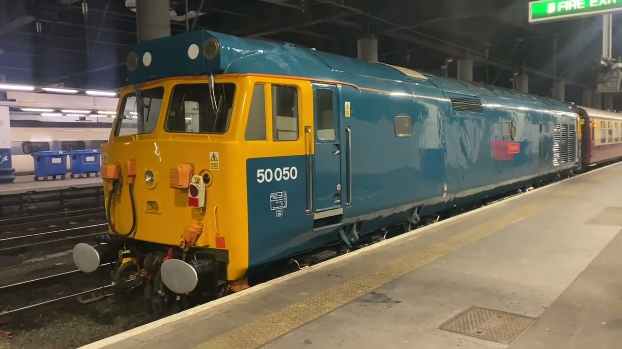 50050 at Euston on the Fearless Express 0630 12th Feb 2026