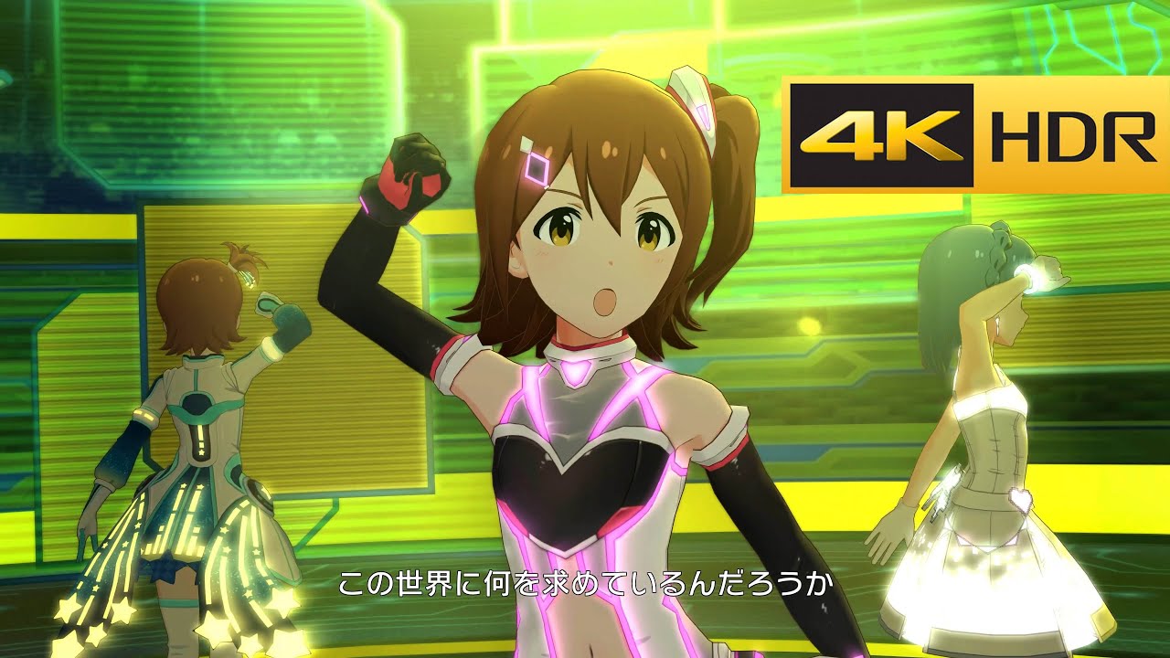 4K HDR「SHIMMER」(発光衣装SSR)【ミリシタ/MLTD 밀리시타 MV】 - YouTube