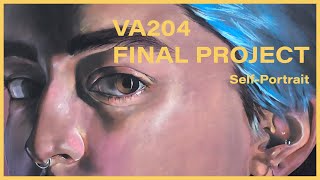 VA204 FINAL PROJECT - Self-Portrait - Sabanci University screenshot 2