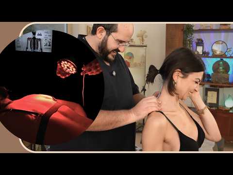 Lady got HUGE 1ST time Full Body Chiropractic/Osteopathy Adjustment + Knots Massage,STRESS Treatment