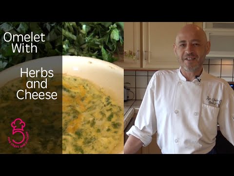 वीडियो: पनीर और जड़ी बूटियों के साथ आमलेट