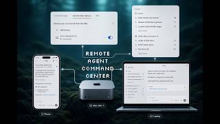 Run Codex from your and laptop with a remote Mac mini