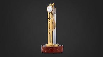 French Pendulum Skeleton Clock | M.S. Rau