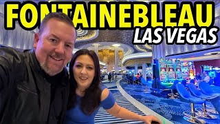 STAYING AT THE NEW FONTAINEBLEAU HOTEL & CASINO! Room Review, Dining, Shops & MORE!