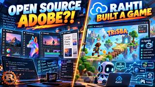 🚨 Adobe Alternatives Go OPEN SOURCE! 🤯 AI Builds Creative Apps &amp; Rahti Creates Games! 🎮🔥